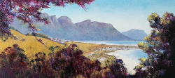 Fourth Beach - Clifton | 2021 | Oil on Canvas | 40 x 80 cm